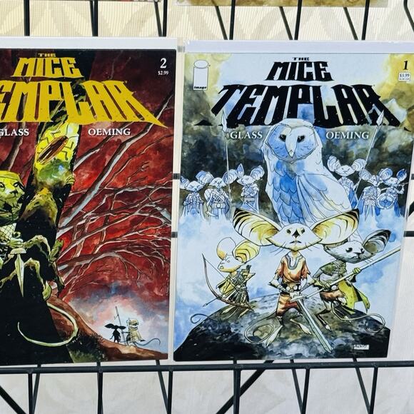Mice Templar #1-6 Lot (Image Comics) Michael Avon Oeming Bryan J.L. Glass - Picture 2 of 5